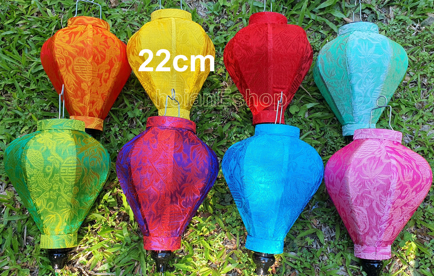 Silk lanterns 30cm