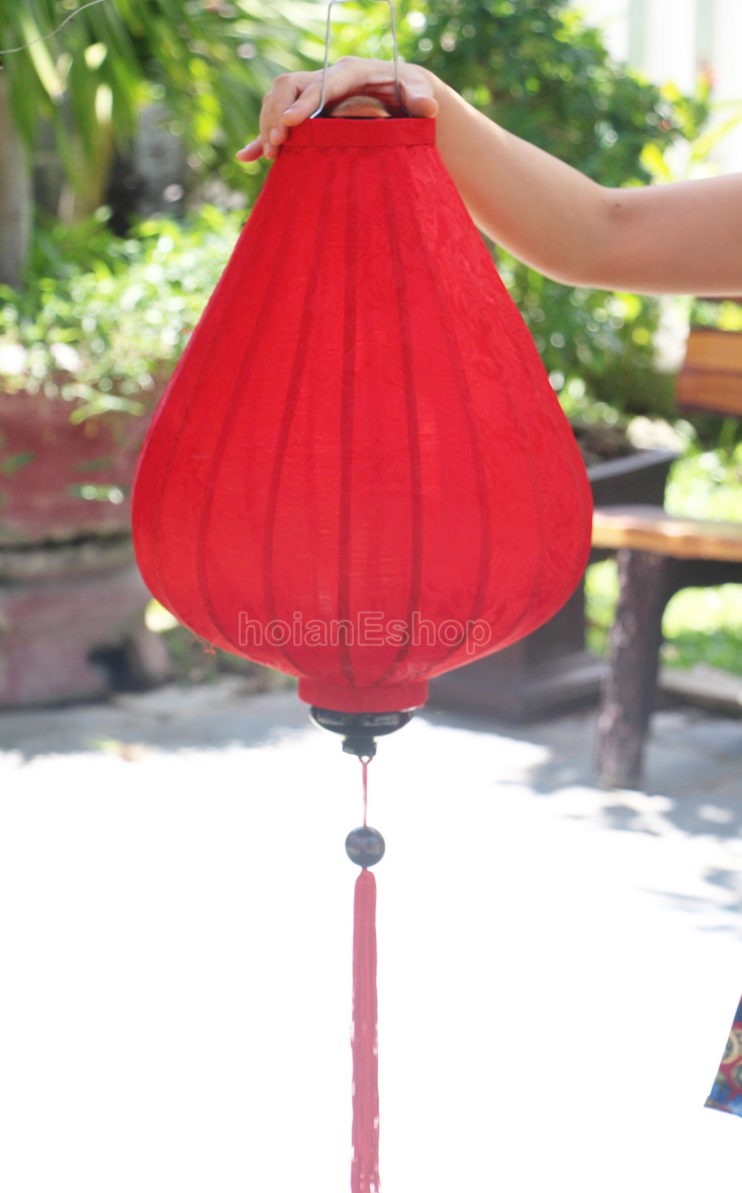Vietnam bamboo silk lanterns 22'' (55 cm) for garden decorating, wedding tent decor, hotel decor, christmas decor, birthday party
