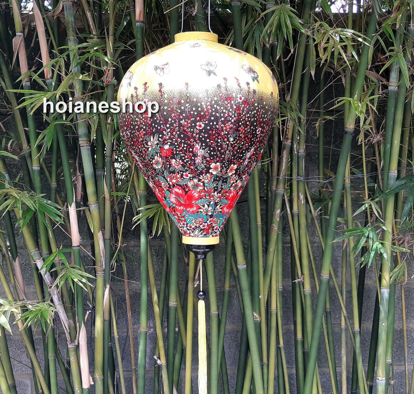 Set 4 pcs flower vietnam silk lanterns 26''-lantern for spa decor lantern for swimming pool decor lantern for cafe shop decor 66cm