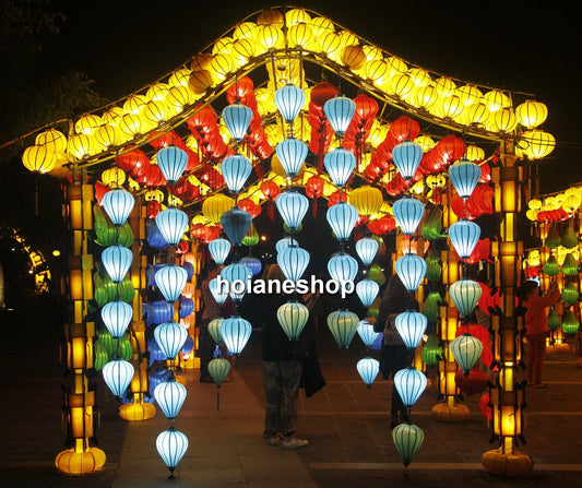 50 pcs waterproof lanterns 40 cm for outdoor decor Lanterns for Christmas Decor Garden decor Outside decor Park decor Hotel lobby decor