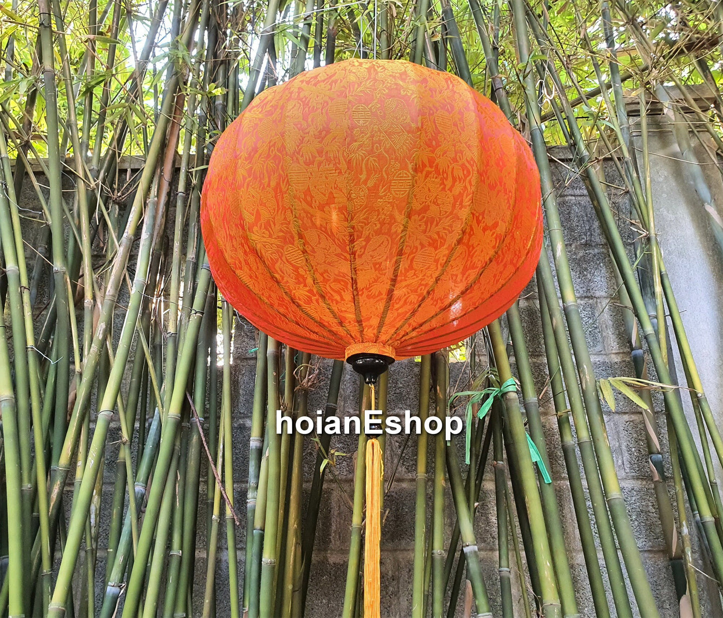 Set of 2 pcs Vietnamese silk lanterns 90cm, huge lanterns for wedding party decoration Big lanterns for events decoration, ceiling lights