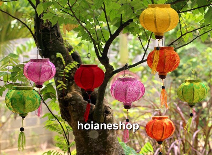 Set of 20 string silk lanterns for wedding decor, wedding gifts, christmas gift, gift for baby girl, birthday gifts