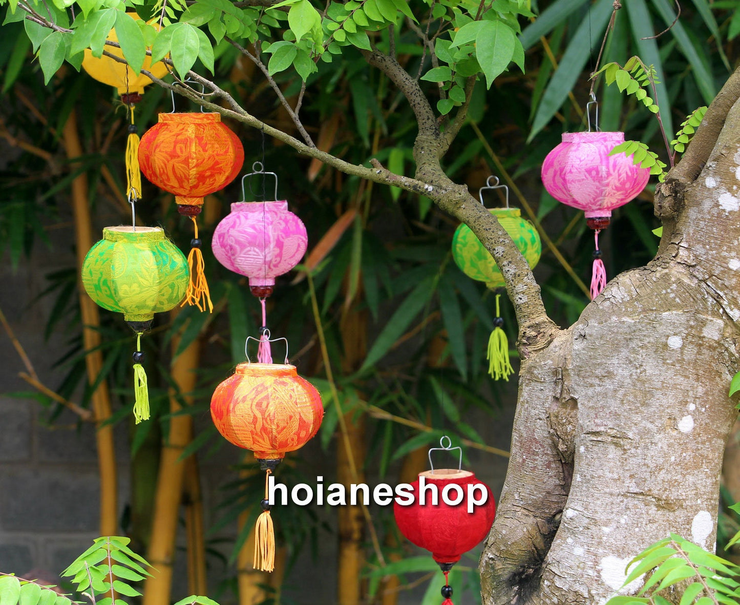 Set of 20 string silk lanterns for wedding decor, wedding gifts, christmas gift, gift for baby girl, birthday gifts