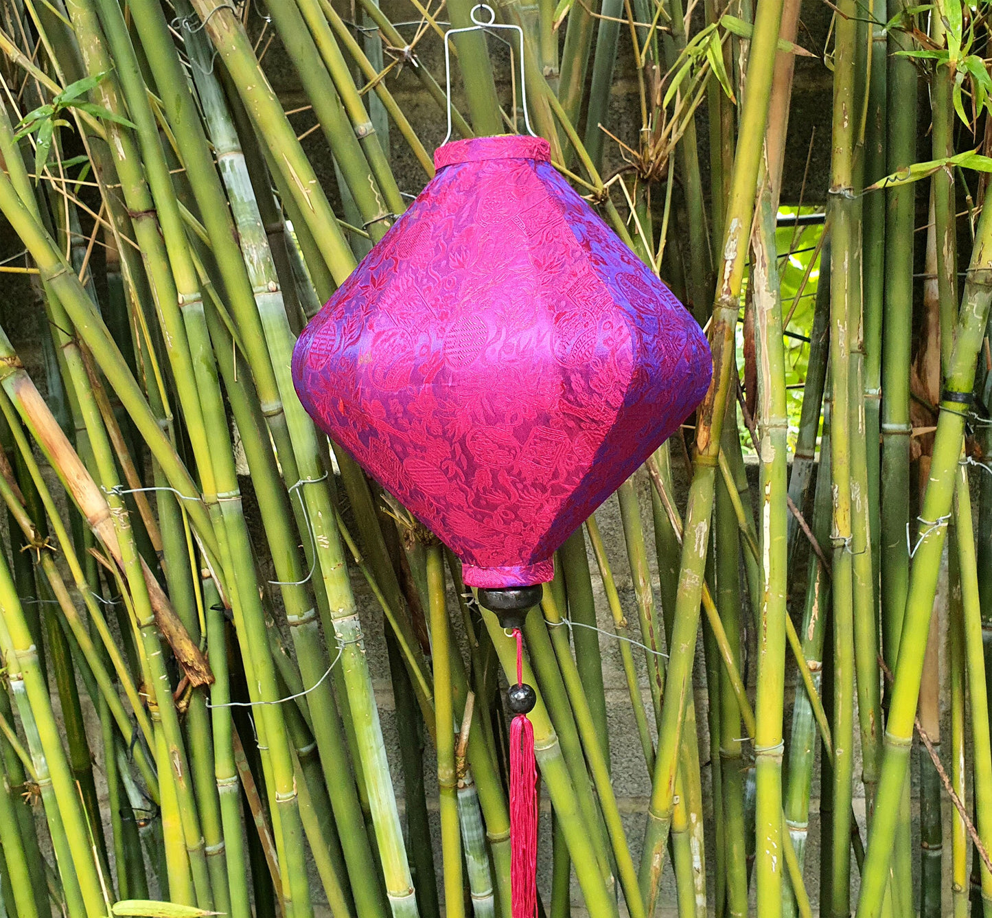 Set 2 pcs 45cm Vietnam silk lanterns for wedding decor wedding party wedding lanterns vietnamese tea party porch decor restaurant decor