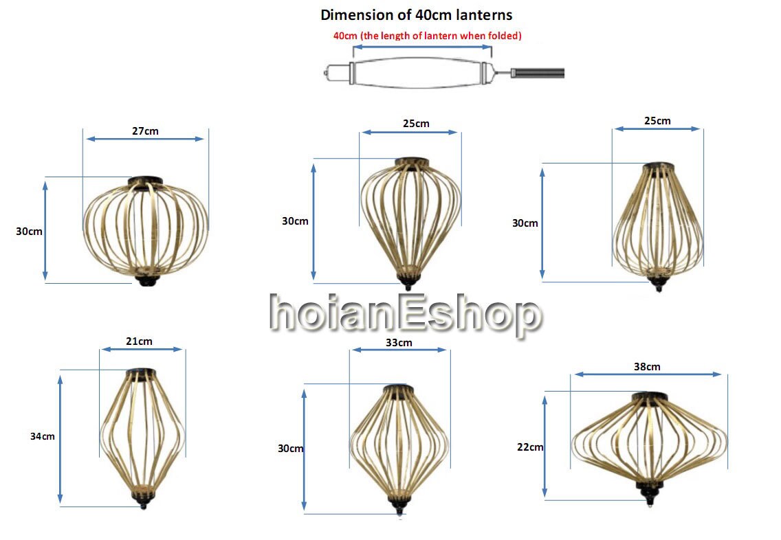 Set 50 Vietnam silk lanterns for Wedding Decorations Restaurant Decorations Outside Party Decorations - Size 40cm -Customize Shape and Color