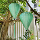 Set 2 Big Silk Lanterns for Wedding Decoration Vietnam Silk Lanterns for Wedding Party Restaurant Ceiling Decoration