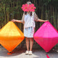 Vietnam Big Silk Lantern 120cm For Outdoor Wedding Party Decorative - Wedding Tents Decoration - Outdoor Events Decorative