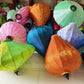 Bamboo Silk Lanterns 26'' For Wedding Party Decor -  Silk Lantern for Garden Decor -  Spa Decor Restaurant Decor - Set 20 PCS