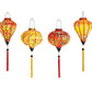 Waterproof Silk Lantern for Outdoor Christmas Decor -  Wedding Lanterns - Patio Lanterns - Customized Lanterns - Set 4 PCS