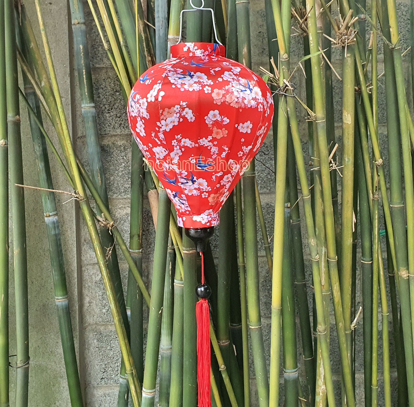 2 pcs Traditional bamboo silk lanterns 35cm- Custom made-Ceiling lantern-Lantern for party-Lantern for wedding-Lantern for porch