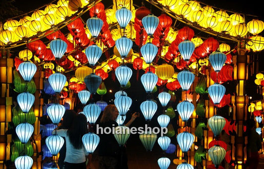 Set of 20 pcs Hoi an silk lanterns (40cm) for Garden decoration -lanterns for outdoor decoration