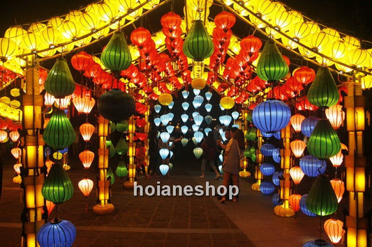Set of 20 pcs Hoi an silk lanterns (40cm) for Garden decoration -lanterns for outdoor decoration