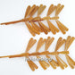 Set 50 pcs Self Balancing Bamboo Dragonfly Decoration 4.7''  for Wedding Decor- no color only varnish -wedding gifts, gifts for baby