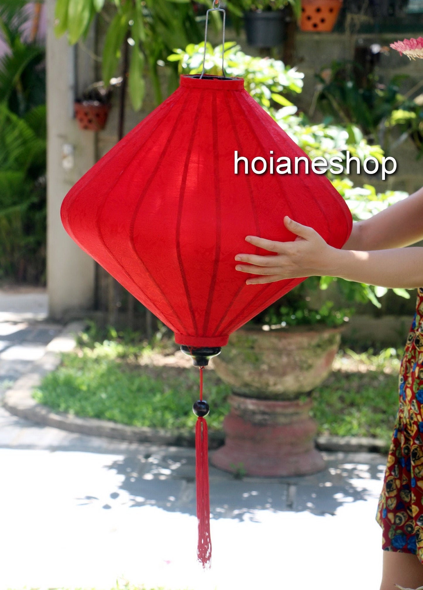 4 pcs Hoi An silk lanterns 26'', big lanterns for events decor,lantern for garden, lantern for wedding, lantern for party 66cm