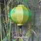 4 Vietnamese HOI AN Silk Lanterns (35cm) - WEDDING Party Decor - Choose Color