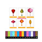 Set of 20 pcs Vietnam wedding silk lanterns 40 cm for wedding tents decorative wedding party decoration