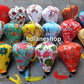 Set 16 pcs of 40cm Vietnam silk lanterns with flower printing on fabric - Hoi An lanterns for Wedding party decor Christmas tree decor