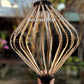 2 pcs of 55cm bamboo frame for silk lanterns - You can choose shape.