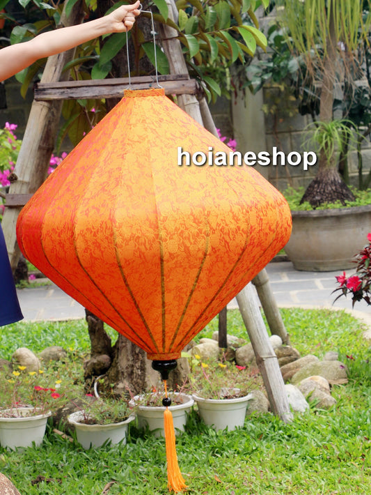 Hoi An Big silk lantern 48'' (120cm) for wedding decoration, events decoration, gadren decoration