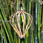 Set 4 pcs of 35cm bamboo frame for Vietnamese silk lanterns for ceiling decoration, garden decoration