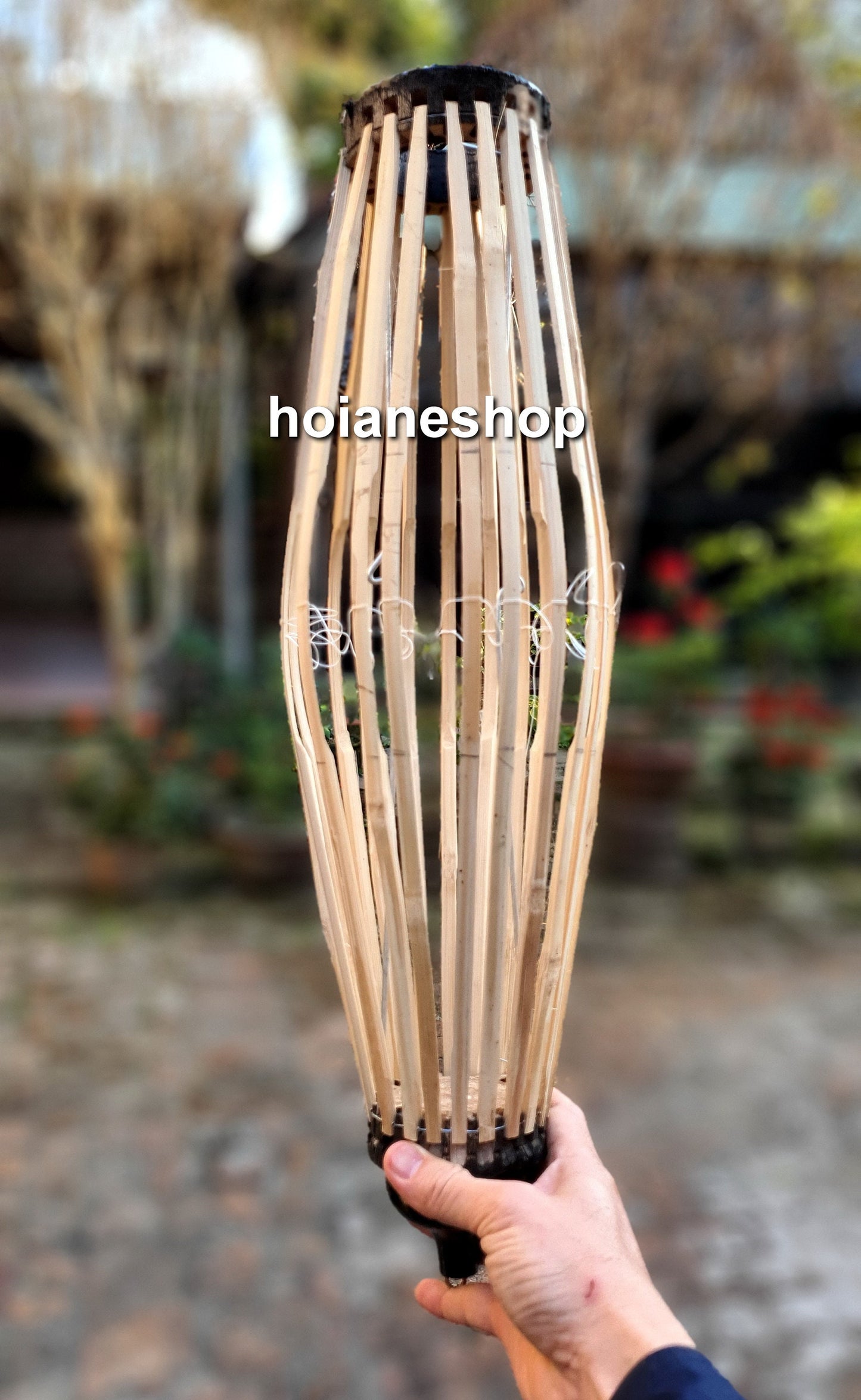 2 pcs of 55cm bamboo frame for silk lanterns - You can choose shape.