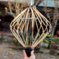 2 pcs of 55cm bamboo frame for silk lanterns - You can choose shape.