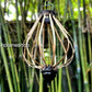 Set 4 pcs of 35cm bamboo frame for Vietnamese silk lanterns for ceiling decoration, garden decoration