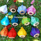 Set 24 pcs Hoi An mini silk lanterns (10cm) for wedding decoration-wedding gifts- Room decor- Christmas gift- Wedding planner - Gift for mom