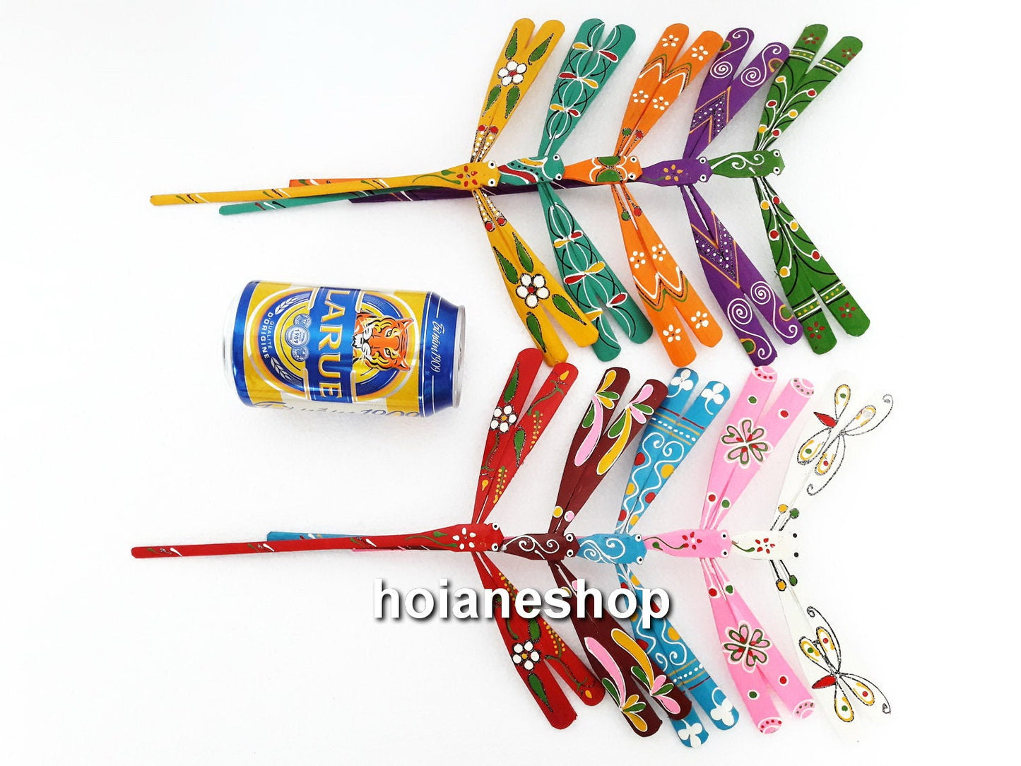 Set 40 pcs Self Balancing Bamboo Dragonfly (20cm) for wedding gifts, birthday gifts, gifts for children