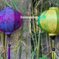 Set of 2 pcs vietnam bamboo silk lanterns for wedding decor-ceiling lantern-Art ceiling lamp-Home art decor-Garden decor-Wedding decor