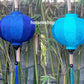 Set of 2 Hoi An bamboo silk lantern for wedding decor - lantern for garden decor - lantern for lobby decor - lantern for outside party decor