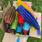 Set 8 pcs of 40cm Vietnamese Silk Lanterns For Wedding Decoration Outdoor Party Decorative Bamboo Lamp For Living Room