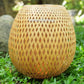 Handmade Round bamboo lamp shade 26cm for Garden decoration, desk decoration, interior decoration