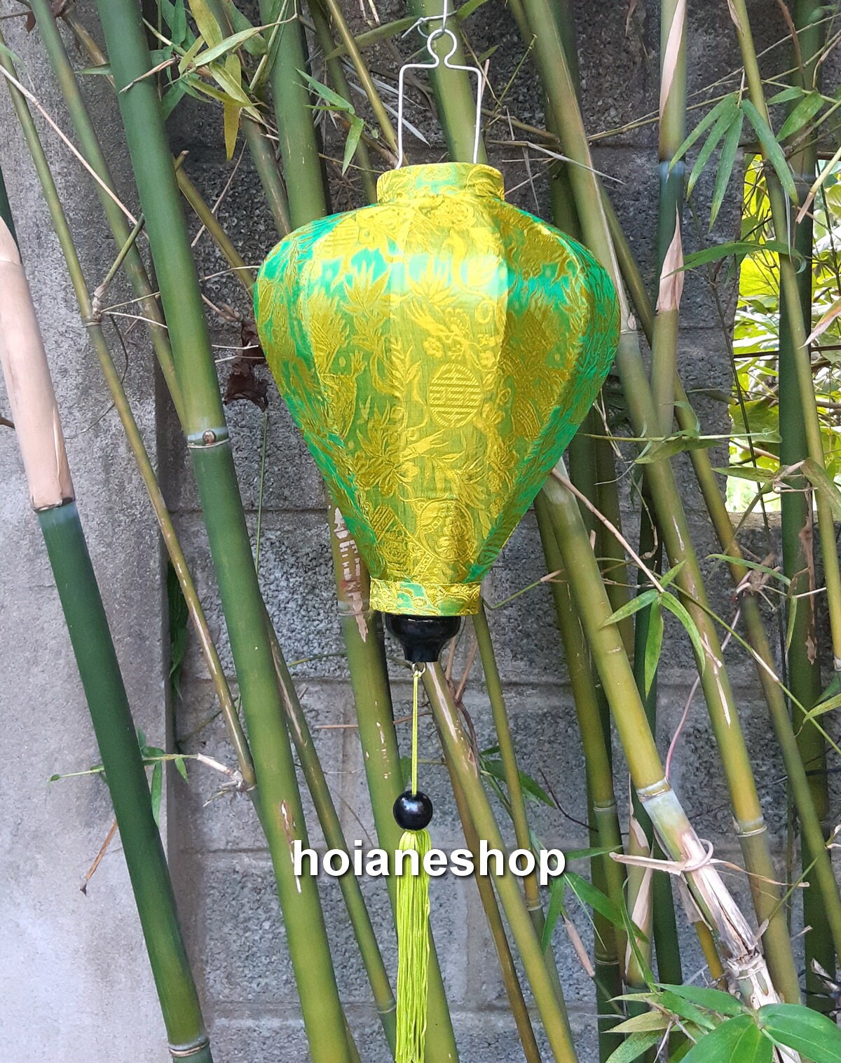 Set of 4 vietnamese hoi an silk lanterns for wedding party decoration, garden decoration, events decoration