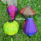 Set 4 pcs Vietnam silk lanterns 35cm for wedding party decoration, garden decoration