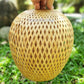 Handmade Round bamboo lamp shade 26cm for Garden decoration, desk decoration, interior decoration