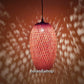 Bamboo Lamp (37cm), Ceiling light, Rattan Lamp for Ceiling hanging Living room, Kitchen Decoration, Bedroom decoration