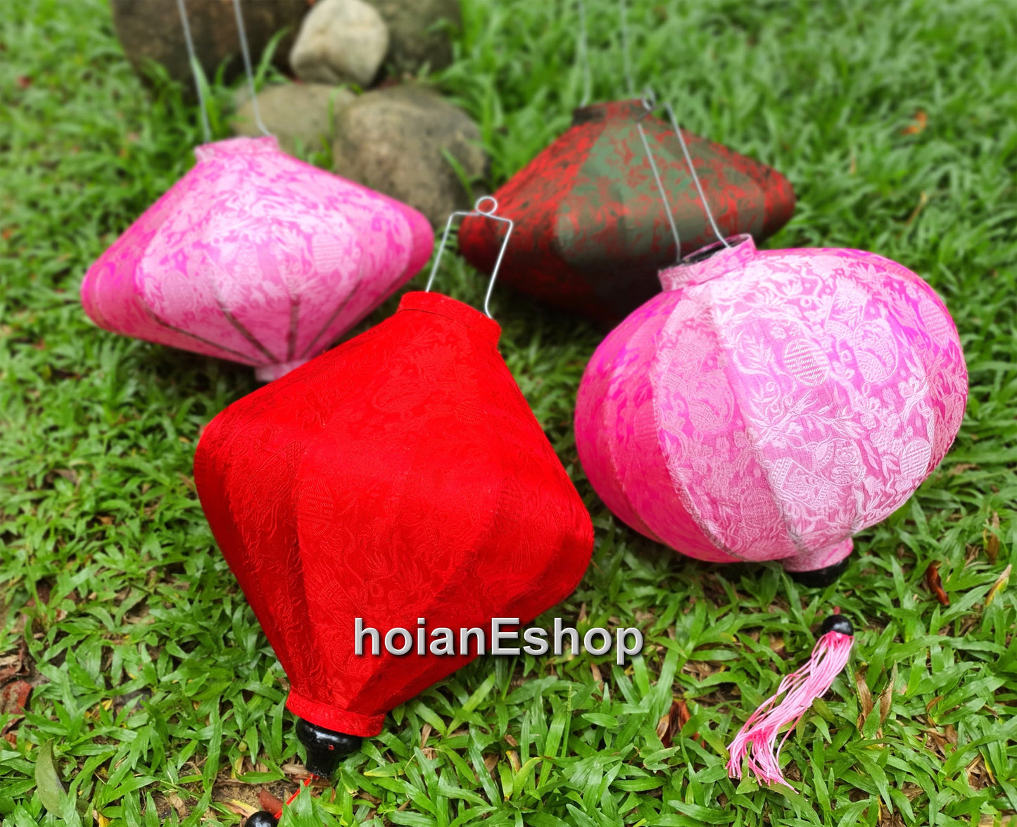 4 pcs Vietnamese lanterns 45cm for wedding party decor Garden decor Events decoration Christmas decor Ceiling decor Home decor wedding gifts