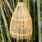 Set of 2 pcs handmade bamboo lamp (10 inches) for ceiling hanging, garden decoration, balcony decoration