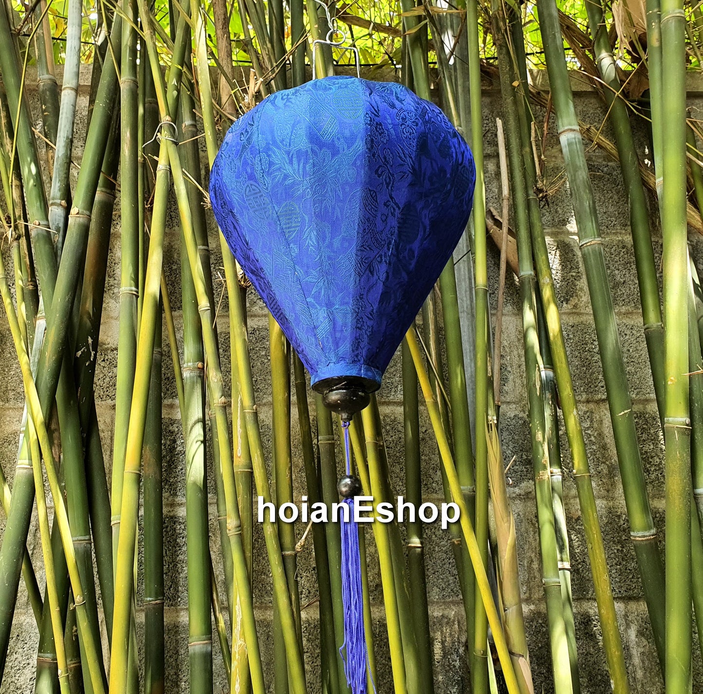 Set 2 pcs 45cm Vietnamese Hoi An silk lanterns Vietnam silk lanterns bamboo silk lanterns Hoi An lantern, vietnamese wedding decor party tea