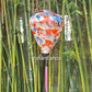 2 pcs flower bamboo silk lanterns 55cm for hotel decor, restaurant decor, coffe shop decor, living room decor, lantern for restaurant