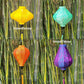 Set 40 Vietnamese Hoi An silk lanterns 35cm for Wedding Party Decorations Lamp for Tent decor Outside Party Decor Lanterns Restaurant Decor