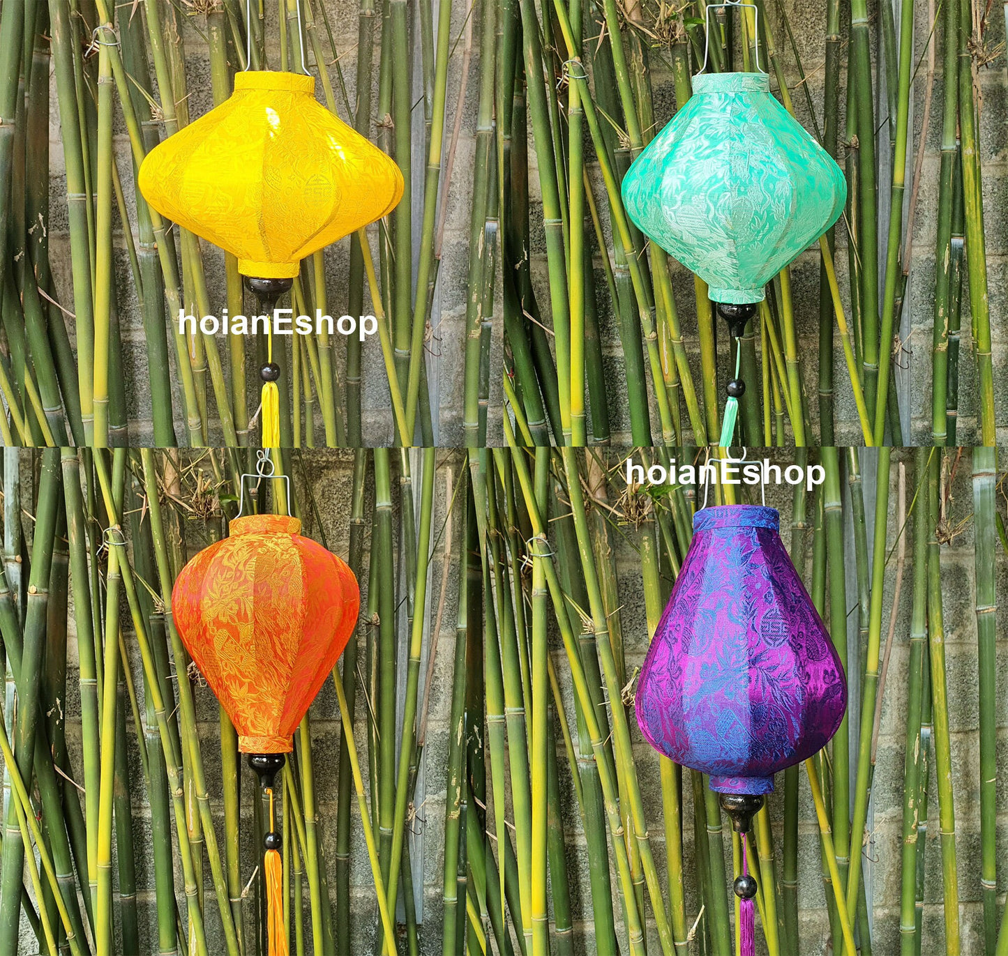 Set 40 Vietnamese Hoi An silk lanterns 35cm for Wedding Party Decorations Lamp for Tent decor Outside Party Decor Lanterns Restaurant Decor