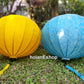 Set of 2 pcs Vietnamese silk lanterns 90cm, huge lanterns for wedding party decoration Big lanterns for events decoration, ceiling lights