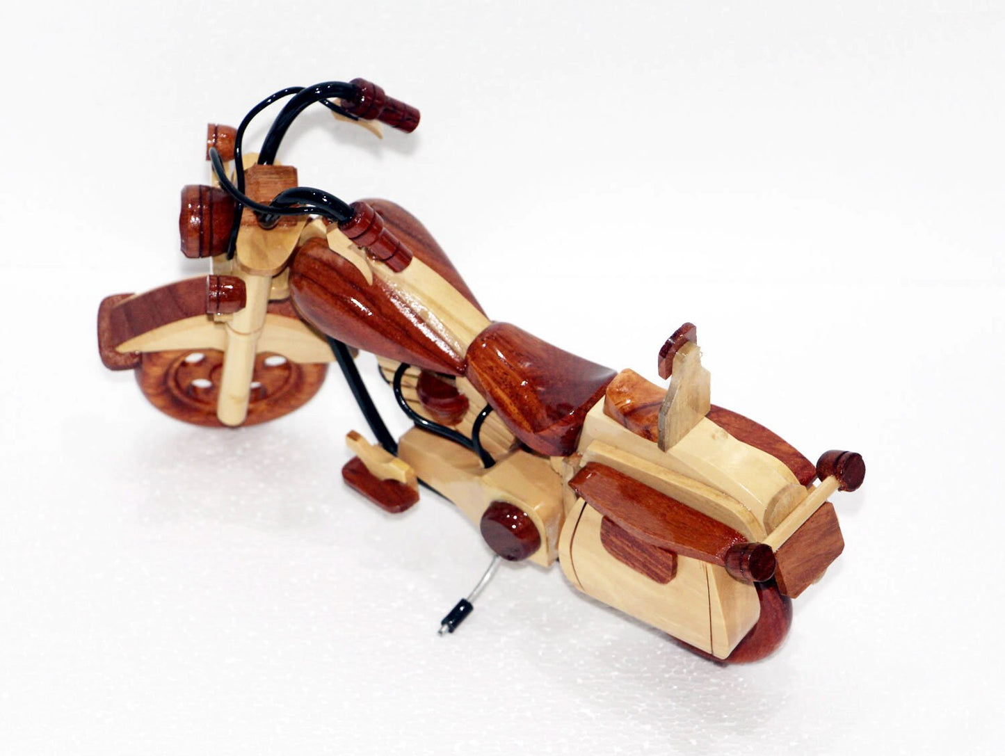 New Hand carved Wood Art Model Motorcycle for Christmas Gift - Birthday gifts - Gifts for him - Gifts for dad - Gift for boy