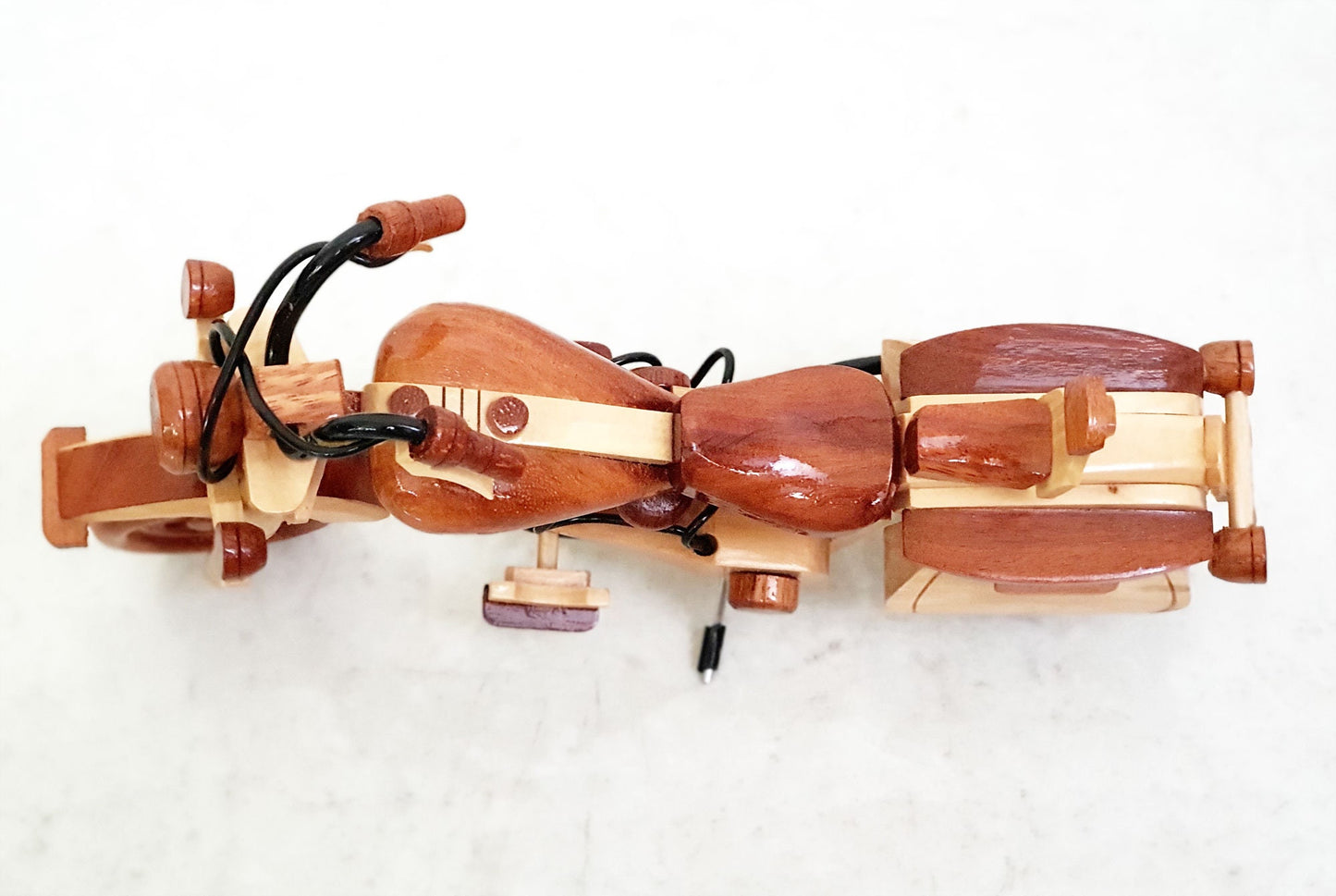 New Hand carved Wood Art Model Motorcycle for Christmas Gift - Birthday gifts - Gifts for him - Gifts for dad - Gift for boy