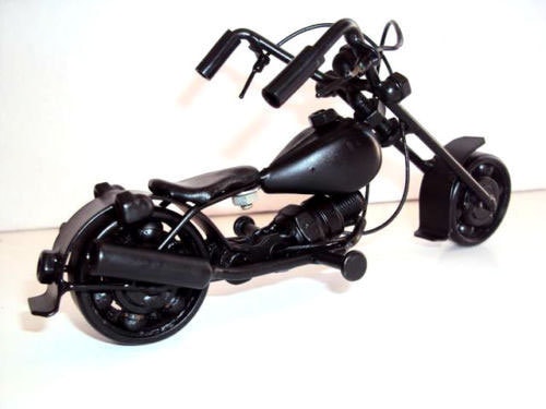 Hand-made metal art model of motorcycle for Christmas gift - Birthday gifts - Gifts for him - Gifts for dad - Gift for boy