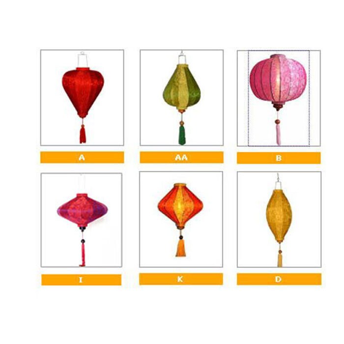 Set of 2 pcs of handpainted bamboo silk lanterns 55cm Flowers and bird handpainted Lanterns for wedding decor Restaurant decor Garden decor