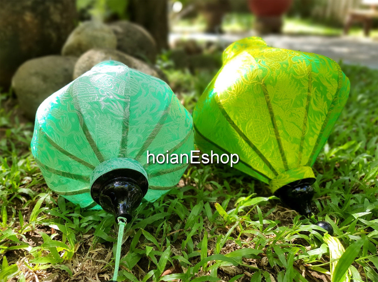 Set 2 pcs garden lanterns 35cm for party decor wedding - outside party decor - outside lanterns - outdoor and gardening decor - lamp decor