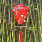 Vietnam silk lanterns - 3D printed fabric with flowers - Lanterns for wedding - lanterns for wedding decor - lantern for garden decor